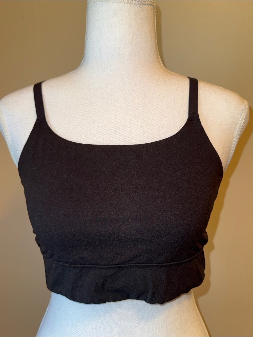 Natori Black Bralette with Adjustable Straps - Large